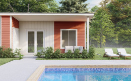 FERN CV RED POOL HOUSE - ACCESSORY - 500