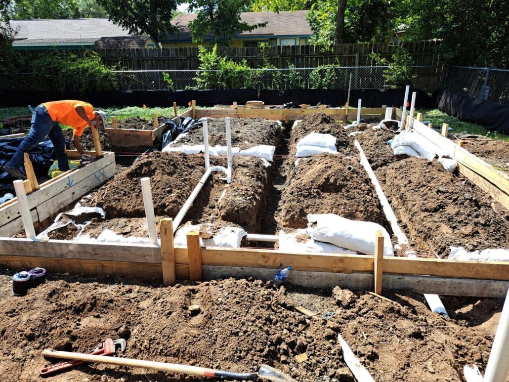 constructing