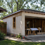 Existing Structure Backyard Home