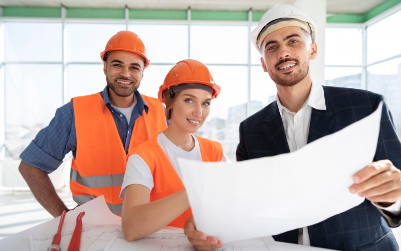 team of custom home builders